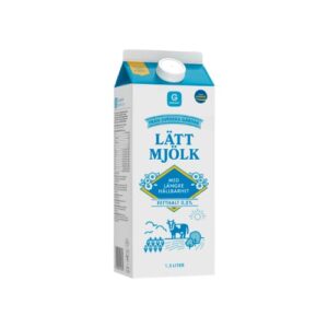 حليب Lättmjölk Längre Hållbarhet 0,5% Garant 1,5l