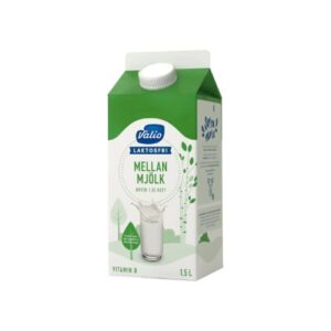 حليب Mellanmjölk Laktosfri 1,5% Valio 1,5l