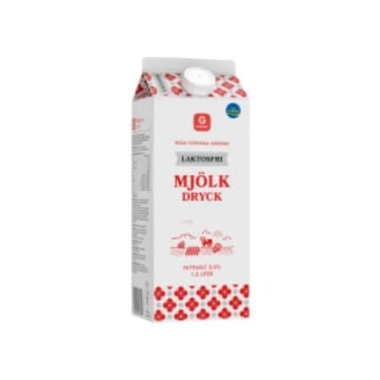 حليب Mjölkdryck Laktosfri 3% Garant1.5l