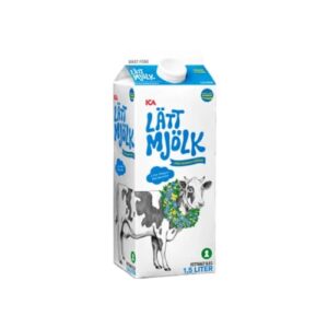 حليب Lättmjölk Lång Hållbarhet 0,5% 1l ICA 1L 14,95 kr/l 1L
