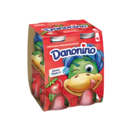 لبن Jordgubb Drickyoghurt Danonino 4p/100g