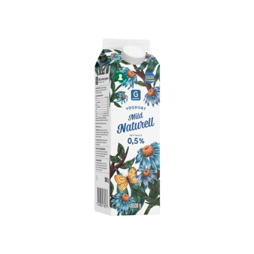 لبن Mild Naturell Yoghurt 0,5% Garant 1kg