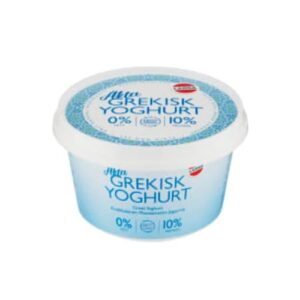 لبن Äkta Grekisk Yoghurt 0% Larsa Foods 500g