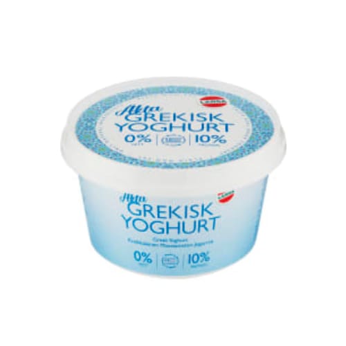لبن Äkta Grekisk Yoghurt 0% Larsa Foods 500g