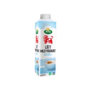 لبن Lätt Naturell Mild Yoghurt 0,5% Arla Ko 1kg