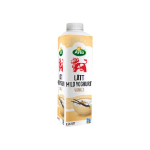 لبن Lätt Vanilj Mild Yoghurt 0,5% Arla Ko 1kg