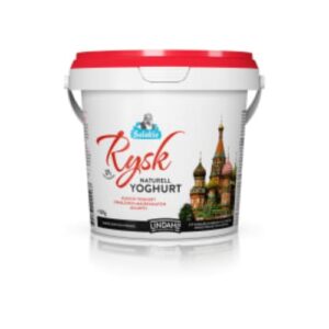لبن Rysk Yoghurt Naturell 17% Salakis 500g