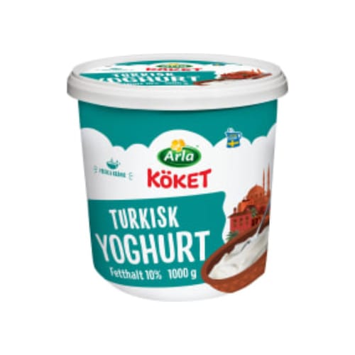 لبن Turkisk Yoghurt 10% Arla Köket 1kg