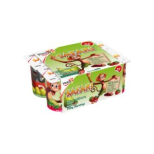 لبن Safari Päron Vanilj Hallon Yoghurt Yoplait 6p/12