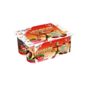 لبن Safari Hallon Jordgubb Yoghurt Yoplait 6p/125g