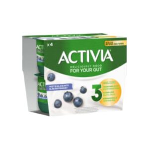 لبن Blåbär Yoghurt Activia 4p/125g