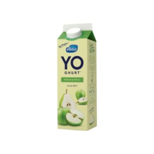 لبن Päron/äpple Yo-ghurt 0,1% Valio 1kg