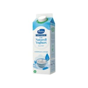 لبن Lättyoghurt Naturell Laktosfri 0,4% 1l Valio