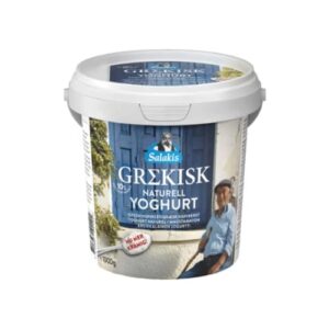لبن Yoghurt Grekisk Naturell 10% 1000g Salakis