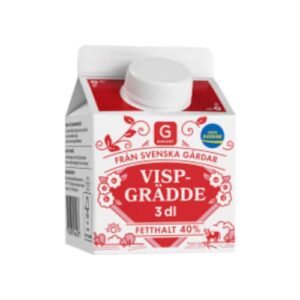 كريمة Vispgrädde 40% Garant 3dl