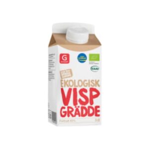 كريمة Vispgrädde Ekologisk 40% Garant Eko 3dl