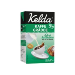 كريمة Kaffegrädde Lång Hållbarhet 10% Kelda 2,5dl