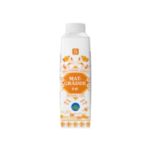 كريمة Matgrädde 13% Garant 5dl