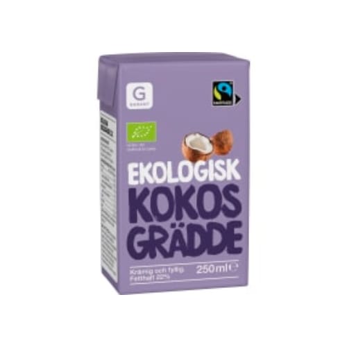 كريمة Kokosgrädde Garant Eko 250ml