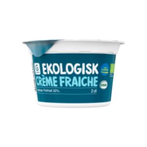 كريمة Crème Fraiche Ekologisk 32% Garant Eko 2dl