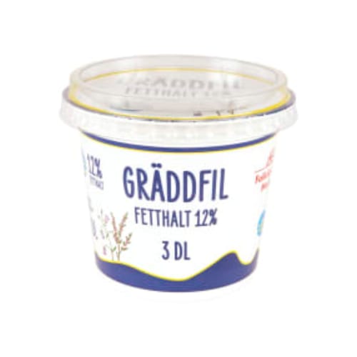 كريمة Gräddfil 12% Falköpings 3dl
