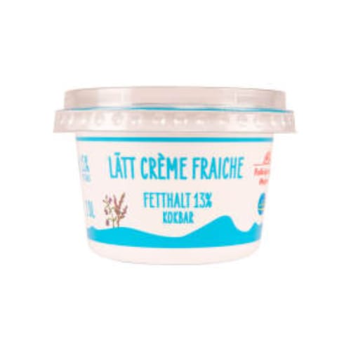 كريمة Crème Fraiche Lätt/kokbar 13% Falköpings 2dl