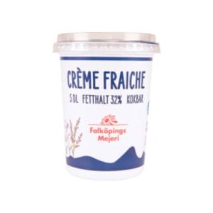 كريمة Crème Fraiche Kokbar 32% Falköpings 5dl