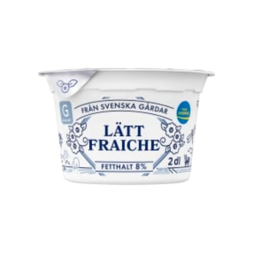 كريمة Lätt Fraiche 8% Garant 200ml