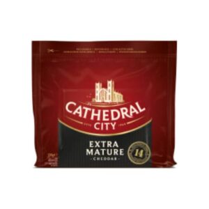 جبنة Cheddar Extra Mature 14 Månader Cathedral City 200g