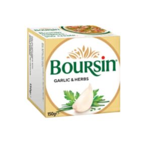 جبنة Garlic & Herbs Färskost 40% Boursin 150g