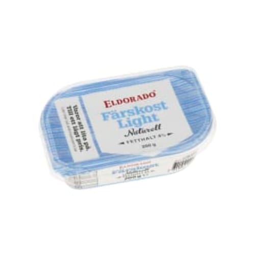جبنة Naturell Light Färskost 4% Eldorado 200g