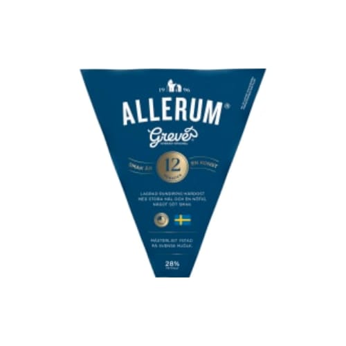 جبنةGrevé 12 Månader 28% Allerum 670g