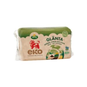 جبنةGlänta Eko Ost Mild 28% Arla Ko Eko ca: 500g