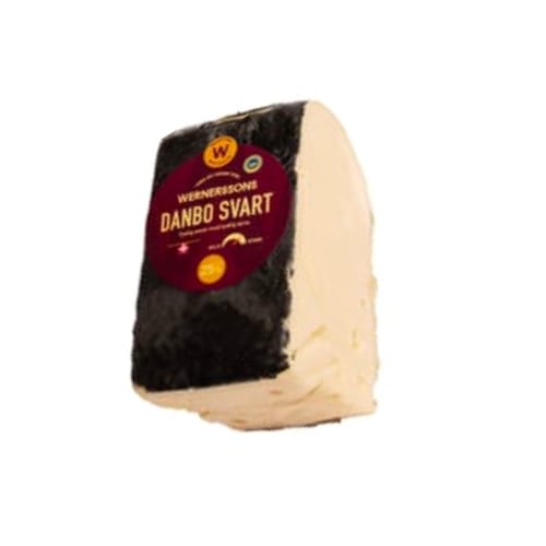 جبنة Danbo Svart 25% Wernerssons ca: 530g