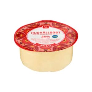 جبنةHushållsost Mild 26% Garant ca: 1kg