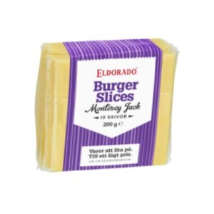 جبنة Burger Slices Monterey Jack Eldorado 200g