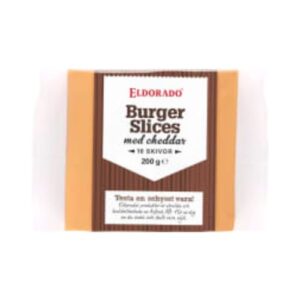 جبنة Burgers Slices Cheddar Eldorado 200g