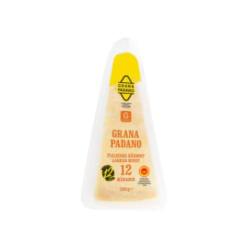 جبنة Grana Padano 12 Månader Garant 200g