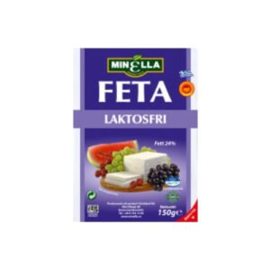 جبنة Feta Laktosfri 24% Minella 150g