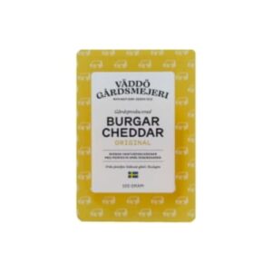 جبنة Cheddar Burgar Original Väddö 100g