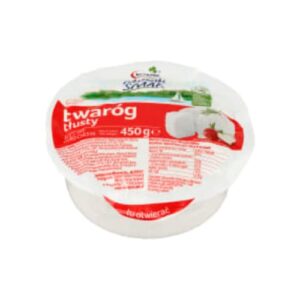 جبنة Twarog Full-fat Curd Chees Polsk Kvarg Ost Mlekpol450g