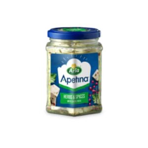 جبنة Herbs & Spices White Cheese In Oil Tärnad 21% Apetina 265g