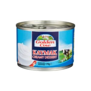 جبنةKaymak Creamy Dessert Golden Cow 170g