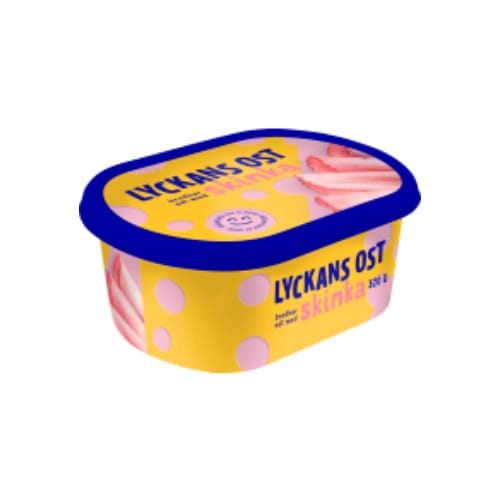 جبنة Lyckans Ost Skinka Mjukost Lyckans Ost 320g