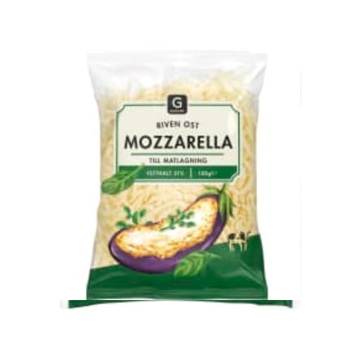 جبنة Mozzarella Riven 21% Garant 150g