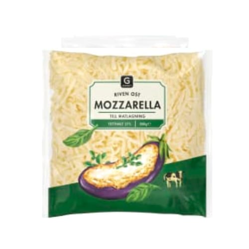 جبنة Mozzarella Riven 21% Garant 300g