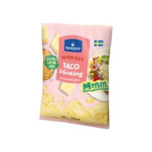 جبنة Taco & Gratäng Riven Ost 31% Norrmejerier 150g