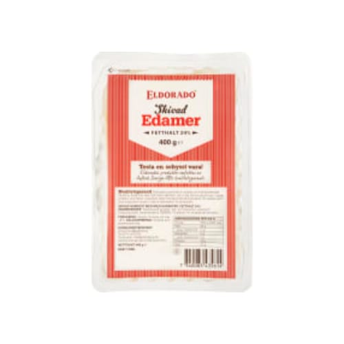 جبنةEdamer Skivad 24% Eldorado 400g