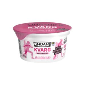 جبنة Hallonsmak Kvarg 0,2% Lindahls 150g