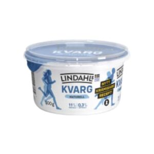 جبنة Naturell Kvarg 0,2% Lindahls 500g